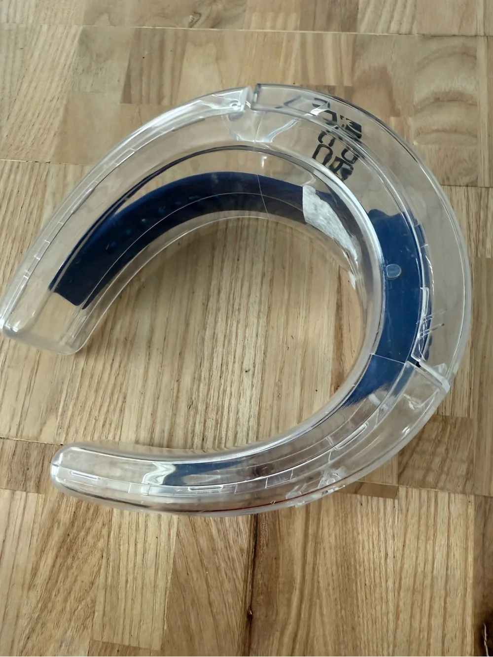 Crow square dial blue silicone strap NEW BATTERY